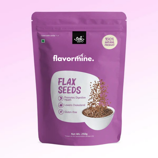 Raw Flax Seeds for Eating Rich with Fiber for Weight Loss - 250g